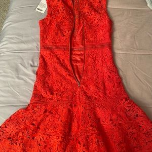 Bardot Poppy Red Dress